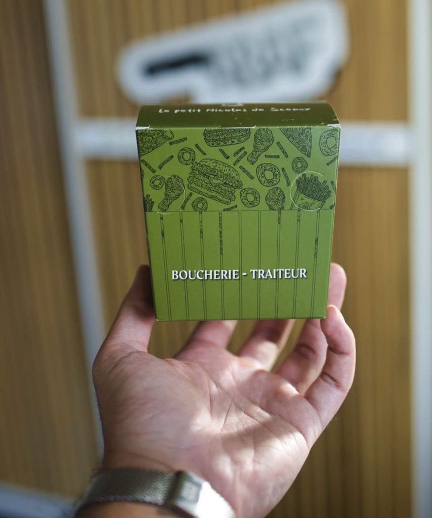 Boite personnalisée boucherie